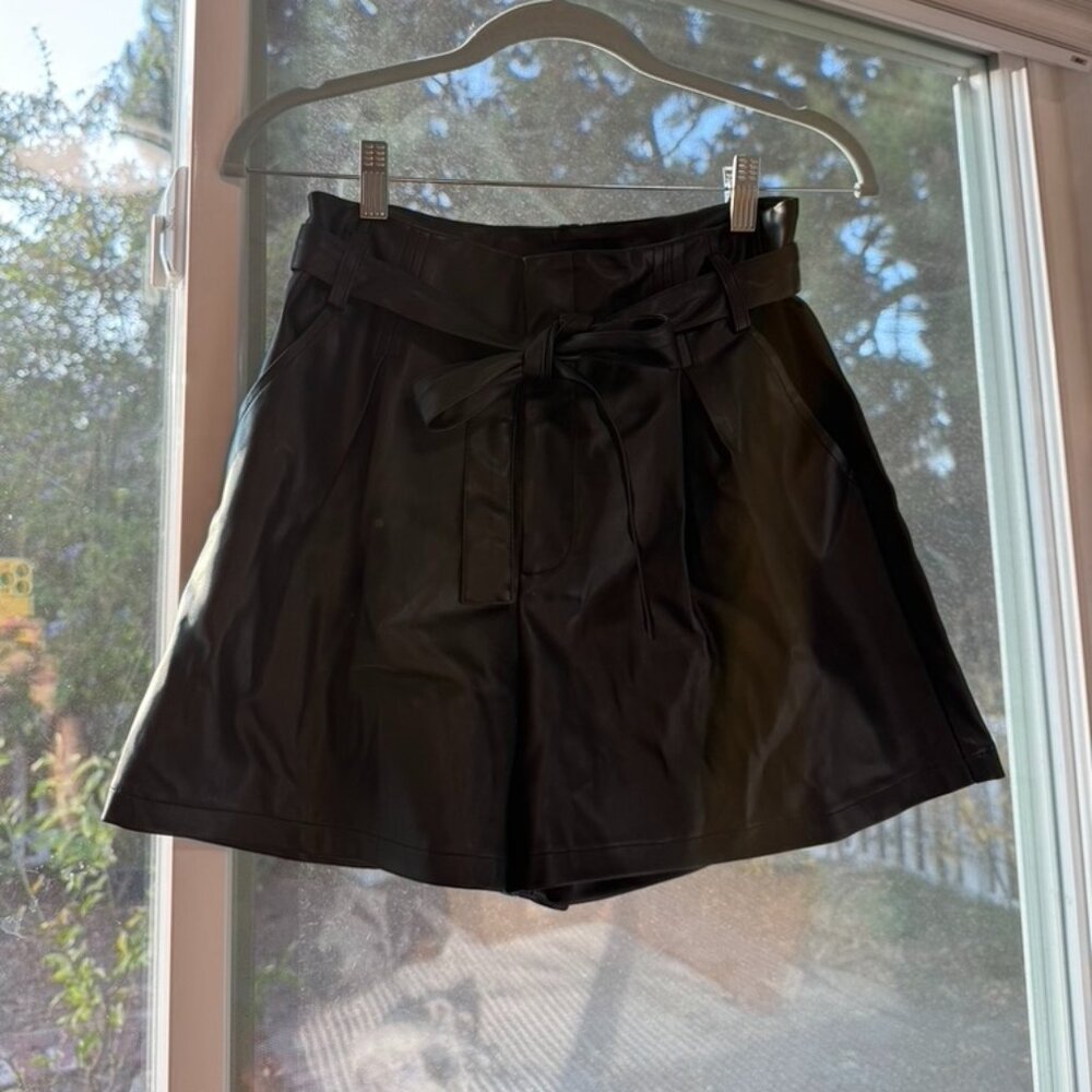 Leather Shorts